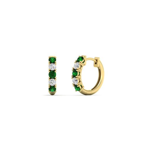 0.50-carat-5-stone-emerald-huggie-hoop-earrings-in-yellow-gold-FDEAR10773GEMGRANGLE2-NL-YG