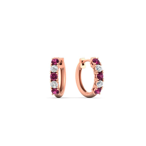 0.50-carat-5-stone-pink-sapphire-huggie-hoop-earrings-in-rose-gold-FDEAR10773GSADRPIANGLE2-NL-RG