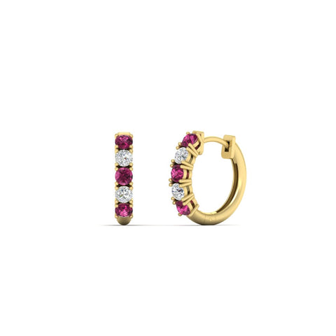 0.50-carat-5-stone-pink-sapphire-huggie-hoop-earrings-in-yellow-gold-FDEAR10773GSADRPIANGLE2-NL-YG