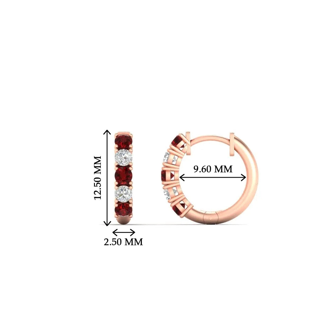 0.50-carat-5-stone-ruby-huggie-hoop-earrings-in-rose-gold-FDEAR10773GRUDRANGLE1-NL-RG_e11d36b6-a92e-4345-a533-2b3ac5a4afe1