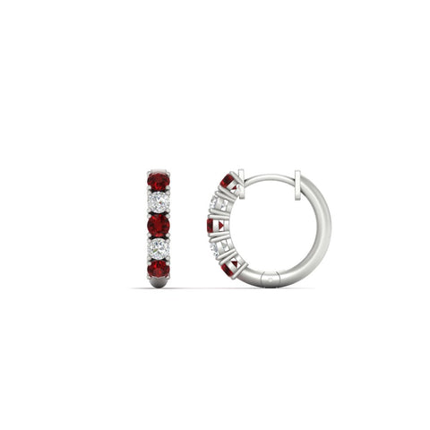 0.50-carat-5-stone-ruby-huggie-hoop-earrings-in-white-gold-FDEAR10773GRUDRANGLE2-NL-WG