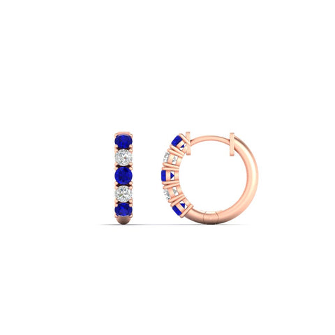 0.50-carat-5-stone-sapphire-huggie-hoop-earrings-in-rose-gold-FDEAR10773GSABLANGLE2-NL-RG