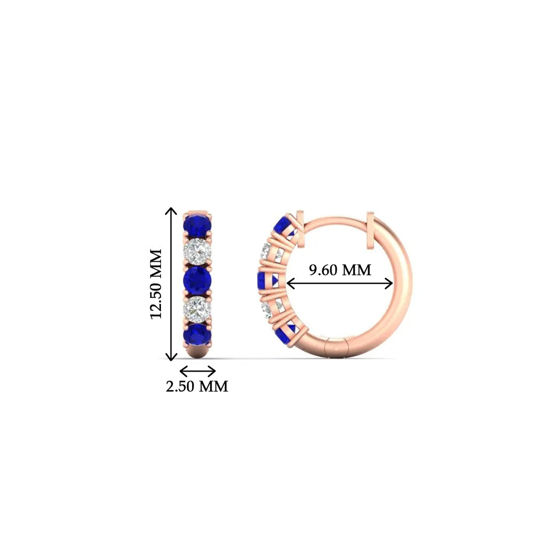 0.50-carat-5-stone-sapphire-huggie-hoop-earrings-in-rose-gold-FDEAR10773GSABLANGLE1-NL-RG_f74101c8-f6b2-45c3-885c-1adccf3499c7