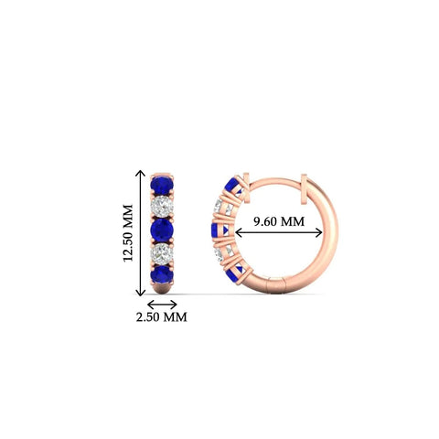 0.50-carat-5-stone-sapphire-huggie-hoop-earrings-in-rose-gold-FDEAR10773GSABLANGLE1-NL-RG_f74101c8-f6b2-45c3-885c-1adccf3499c7