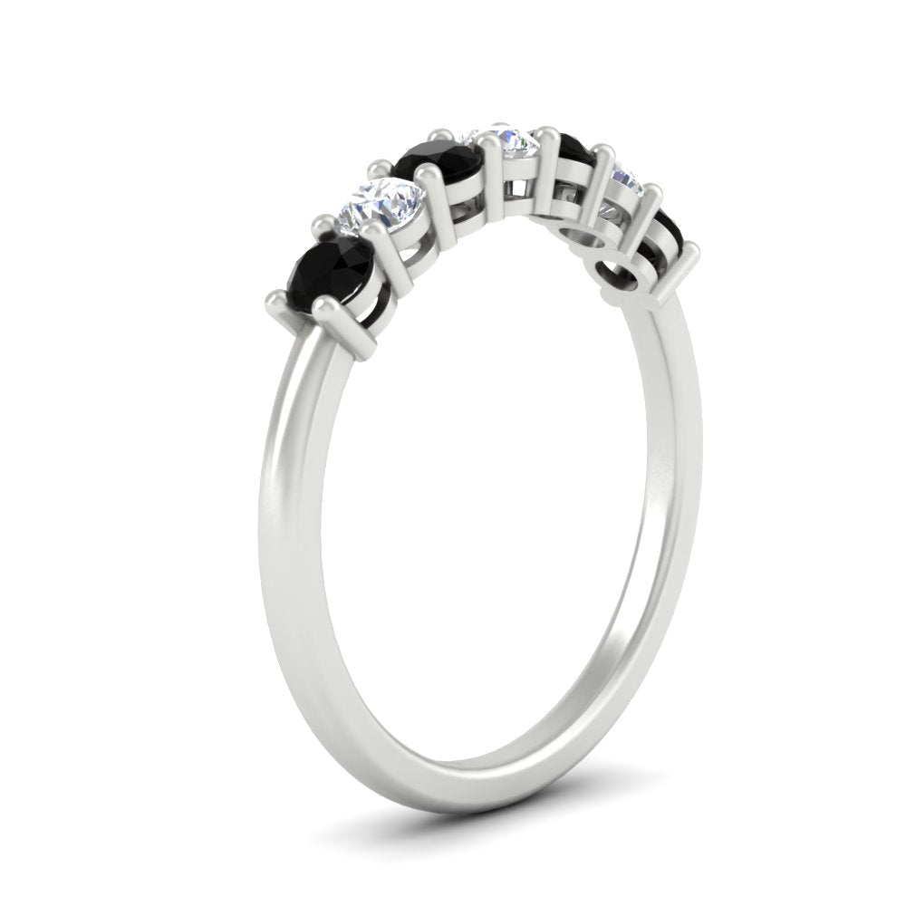 0.50-carat-7-stone-black-diamond-wedding-band-ring-in-white-gold-FDENS141BGBLACKANGLE2-0.5CT-NL-WG