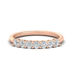 Load image into Gallery viewer, 0.50-carat-7-stone-diamond-wedding-band-ring-in-rose-gold-FDENS141B-0.5CT-NL-RG
