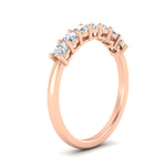 Load image into Gallery viewer, 0.50-carat-7-stone-diamond-wedding-band-ring-in-rose-gold-FDENS141BANGLE2-0.5CT-NL-RG
