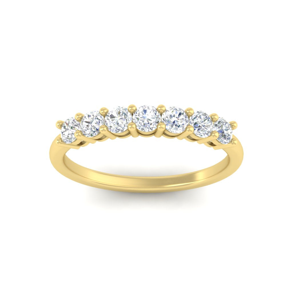 0.50-carat-7-stone-diamond-wedding-band-ring-in-yellow-gold-FDENS141BANGLE5-0.5CT-NL-YG