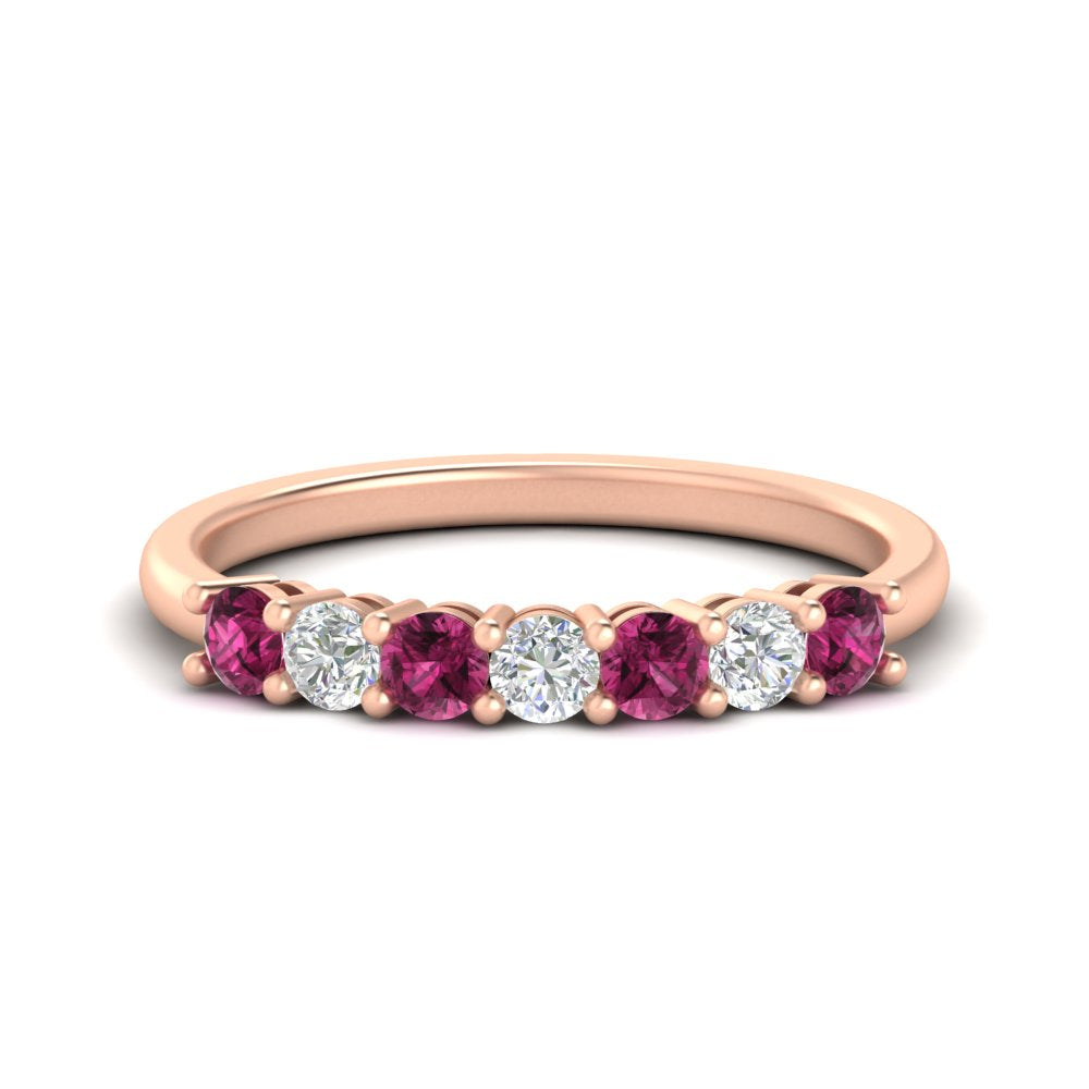 0.50-carat-7-stone-pink-sapphire-wedding-band-ring-in-rose-gold-FDENS141BGSADRPI-0.5CT-NL-RG