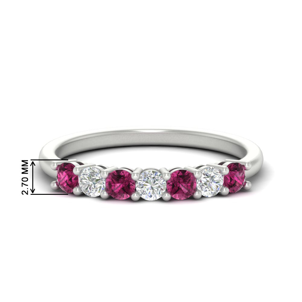 0.50-carat-7-stone-pink-sapphire-wedding-band-ring-in-white-gold-FDENS141BGSADRPI-0.5CT-NL-WG-HW