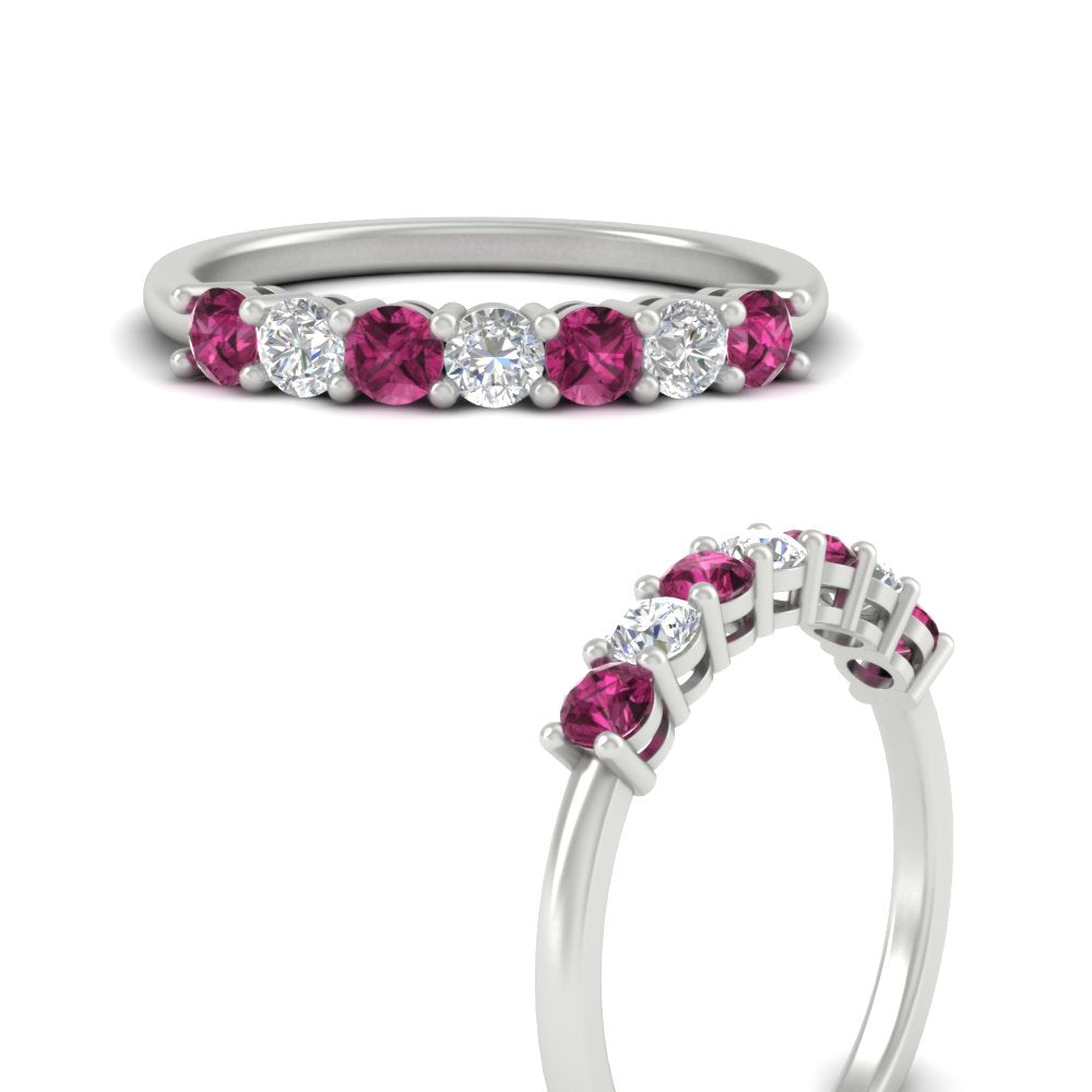 0.50-carat-7-stone-pink-sapphire-wedding-band-ring-in-white-gold-FDENS141BGSADRPIANGLE3-0.5CT-NL-WG