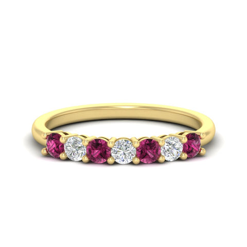 0.50-carat-7-stone-pink-sapphire-wedding-band-ring-in-yellow-gold-FDENS141BGSADRPI-0.5CT-NL-YG