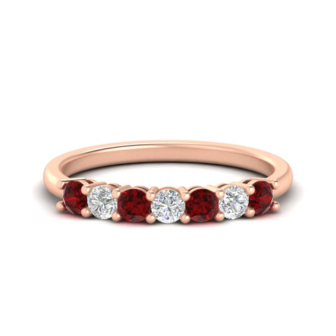 0.50-carat-7-stone-ruby-wedding-band-ring-in-rose-gold-FDENS141BGRUDR-0.5CT-NL-RG