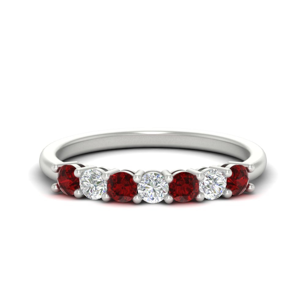 0.50-carat-7-stone-ruby-wedding-band-ring-in-white-gold-FDENS141BGRUDR-0.5CT-NL-WG