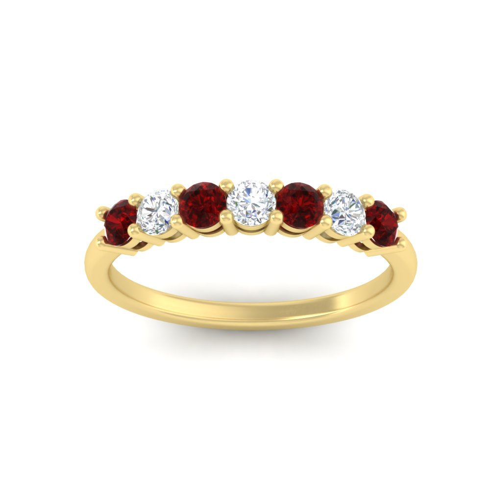 0.50-carat-7-stone-ruby-wedding-band-ring-in-yellow-gold-FDENS141BGRUDRANGLE5-0.5CT-NL-YG