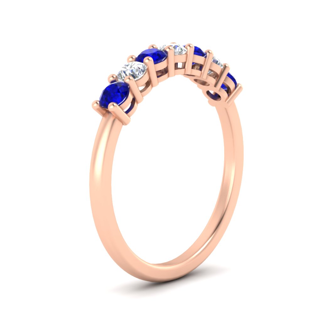 0.50-carat-7-stone-sapphire-wedding-band-ring-in-rose-gold-FDENS141BGSABLANGLE2-0.5CT-NL-RG