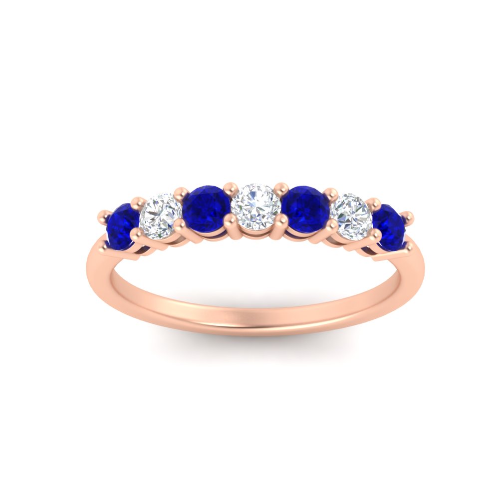 0.50-carat-7-stone-sapphire-wedding-band-ring-in-rose-gold-FDENS141BGSABLANGLE5-0.5CT-NL-RG