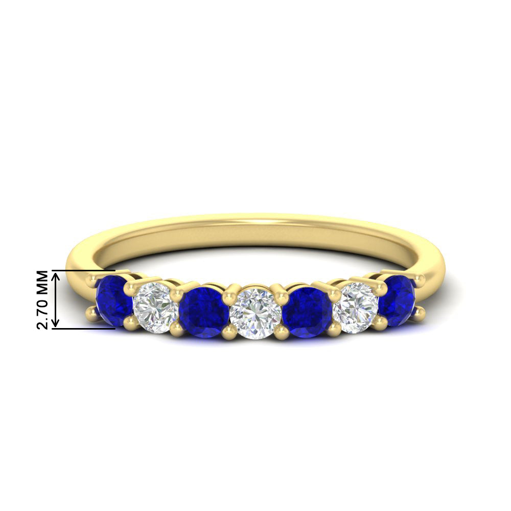0.50-carat-7-stone-sapphire-wedding-band-ring-in-yellow-gold-FDENS141BGSABL-0.5CT-NL-YG-HW