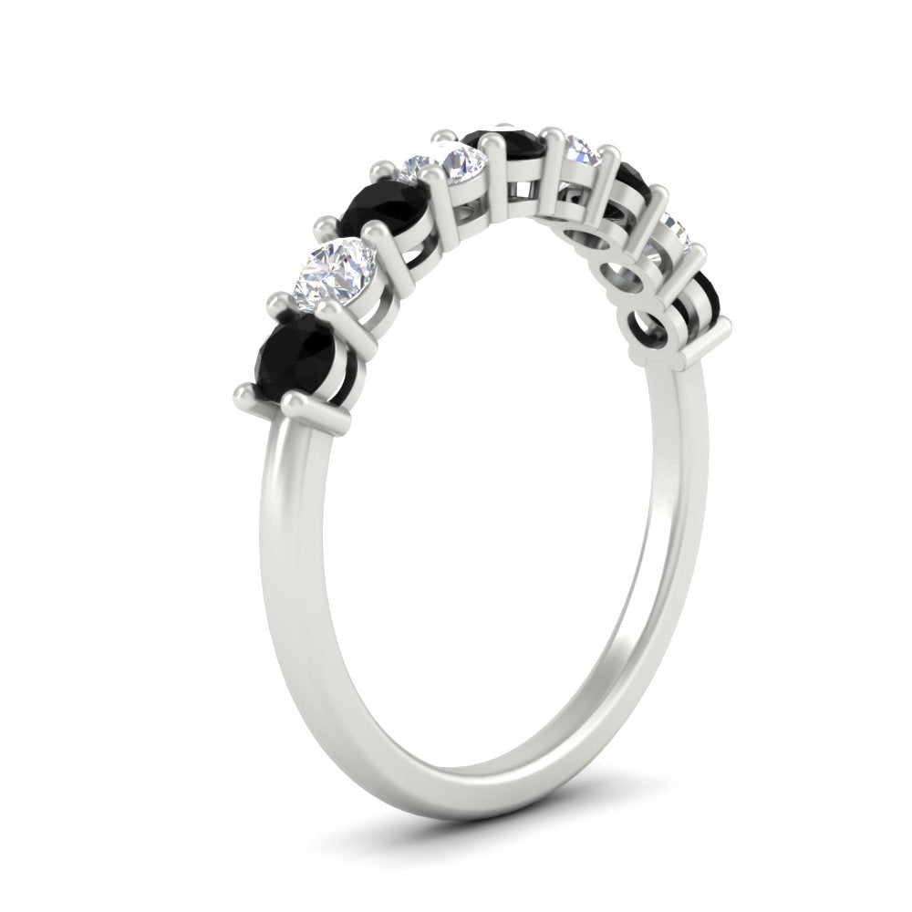 0.50-carat-9-stone-wedding-black-diamond-band-in-white-gold-FD8008B9BGBLACKANGLE2-0.50CT-NL-WG