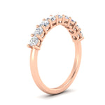 Load image into Gallery viewer, 0.50-carat-9-stone-wedding-diamond-band-in-rose-gold-FD8008B9BANGLE2-0.50CT-NL-RG
