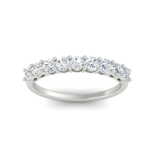 0.50-carat-9-stone-wedding-diamond-band-in-white-gold-FD8008B9BANGLE5-0.50CT-NL-WG