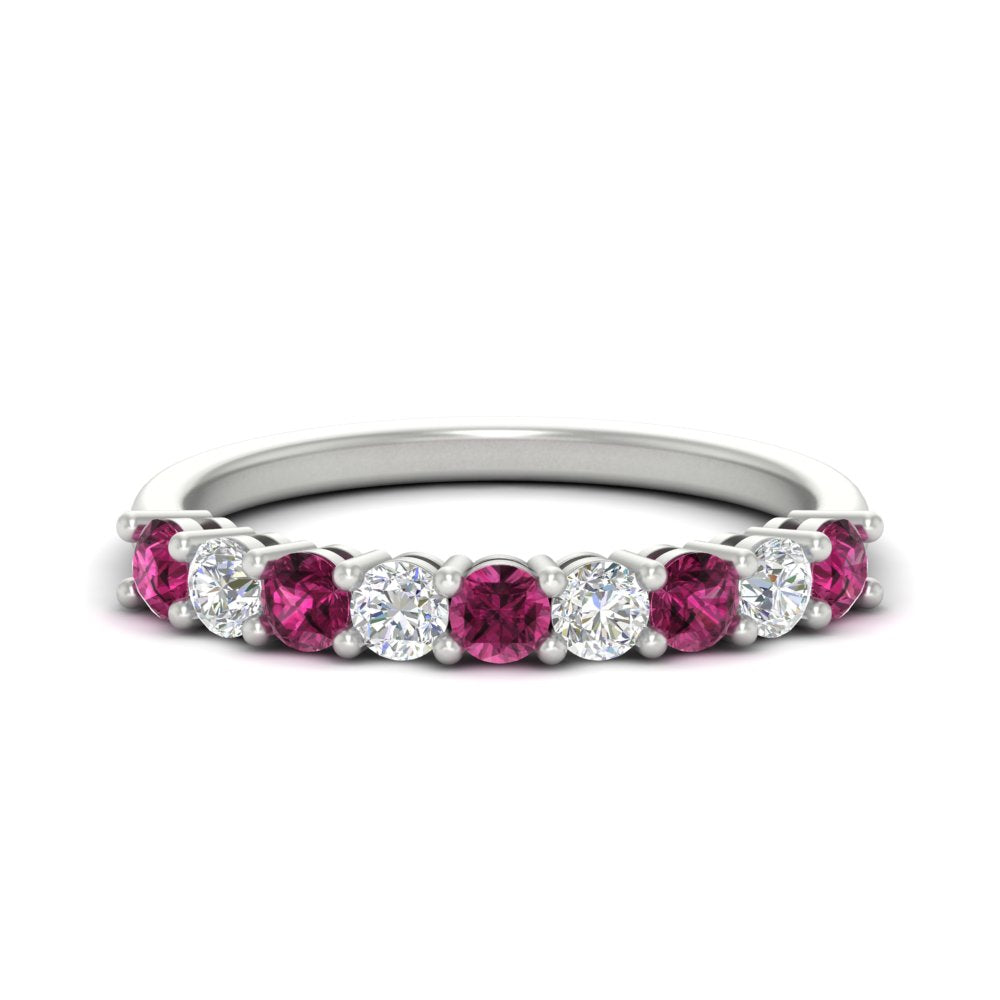 0.50-carat-9-stone-wedding-pink-sapphire-band-in-white-gold-FD8008B9BGSADRPI-0.50CT-NL-WG