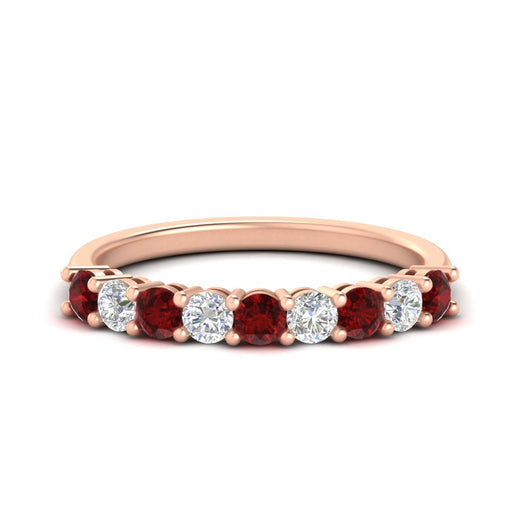 0.50-carat-9-stone-wedding-ruby-band-in-rose-gold-FD8008B9BGRUDR-0.50CT-NL-RG