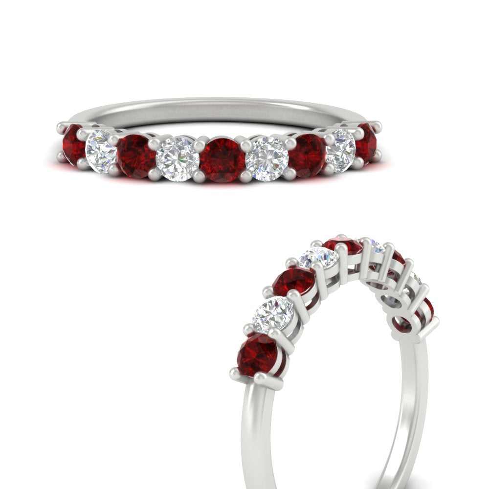 0.50-carat-9-stone-wedding-ruby-band-in-white-gold-FD8008B9BGRUDRANGLE3-0.50CT-NL-WG