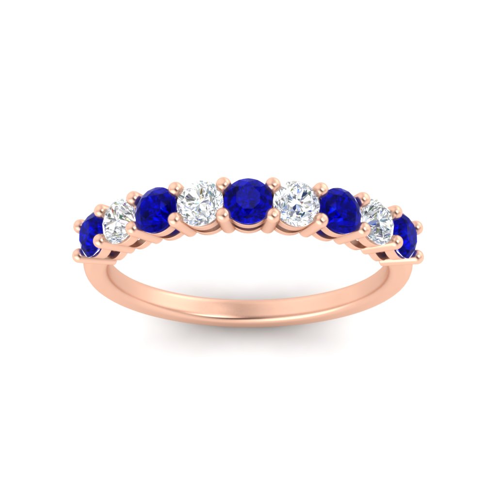 0.50-carat-9-stone-wedding-sapphire-band-in-rose-gold-FD8008B9BGSABLANGLE5-0.50CT-NL-RG