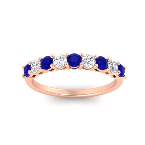 0.50-carat-9-stone-wedding-sapphire-band-in-rose-gold-FD8008B9BGSABLANGLE5-0.50CT-NL-RG
