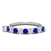 Load image into Gallery viewer, 0.50-carat-9-stone-wedding-sapphire-band-in-white-gold-FD8008B9BGSABL-0.50CT-NL-WG-HW
