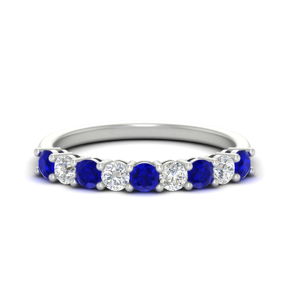 0.50-carat-9-stone-wedding-sapphire-band-in-white-gold-FD8008B9BGSABL-0.50CT-NL-WG