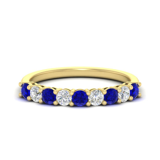 0.50-carat-9-stone-wedding-sapphire-band-in-yellow-gold-FD8008B9BGSABL-0.50CT-NL-YG