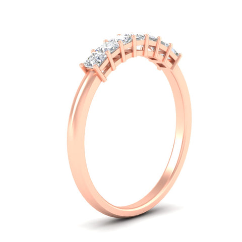 0.50-carat-Princess-cut-7-stone-diamond-wedding-band-in-rose-gold-fdwb8008prangle2-0.50ct-nl-rg.jpg