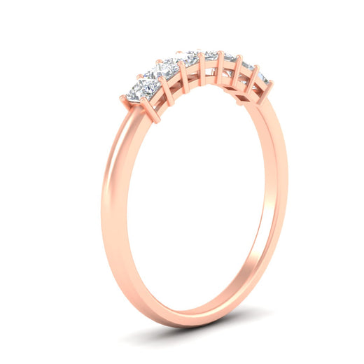0.50-carat-Princess-cut-7-stone-diamond-wedding-band-in-rose-gold-fdwb8008prangle2-0.50ct-nl-rg.jpg