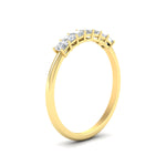 Load image into Gallery viewer, https://cdn.fascinatingdiamonds.com/FDWB179/0.50-carat-Princess-cut-7-stone-diamond-wedding-band-in-yellow-gold-fdwb179prangle2-0.50ct-nl-yg.jpg