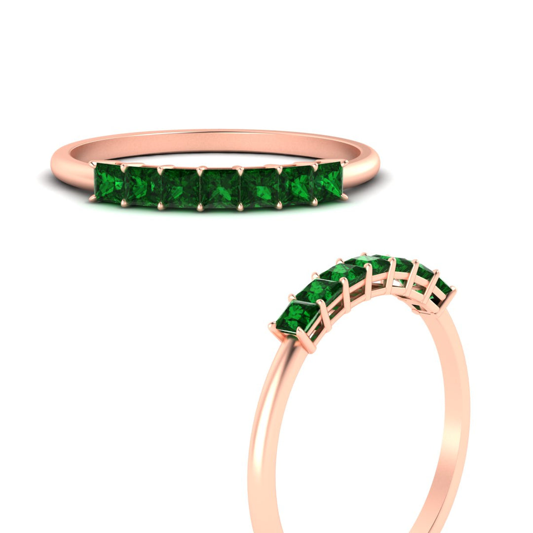 https://cdn.fascinatingdiamonds.com/FDWB179/0.50-carat-Princess-cut-7-stone-emerald-wedding-band-in-rose-gold-fdwb179prgemgrangle3-0.50ct-nl-rg.jpg