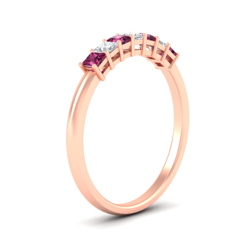 0.50-carat-Princess-cut-7-stone-pink-sapphire-wedding-band-in-rose-gold-fdwb8008prgsadrpiangle2-0.50ct-nl-rg.jpg