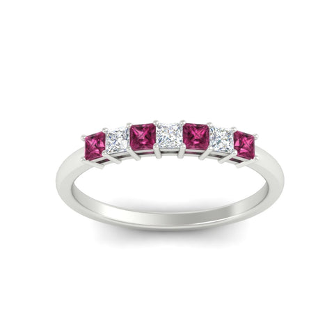 0.50-carat-Princess-cut-7-stone-pink-sapphire-wedding-band-in-white-gold-fdwb8008prgsadrpiangle5-0.50ct-nl-wg.jpg