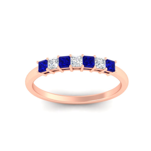 0.50-carat-Princess-cut-7-stone-sapphire-wedding-band-in-rose-gold-fdwb8008prgsablangle5-0.50ct-nl-rg.jpg
