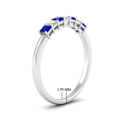 0.50-carat-Princess-cut-7-stone-sapphire-wedding-band-in-white-gold-fdwb8008prgsablangle2-0.50ct-nl-wg-hw.jpg