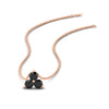 Load image into Gallery viewer, 0.50-carat-black-diamond-3-stone-pendant-necklace-in-FDPD1129GBLACK-0.48CT-NL-RG