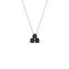 Load image into Gallery viewer, 0.50-carat-black-diamond-3-stone-pendant-necklace-in-FDPD1129GBLACK-0.48CT-NL-RG