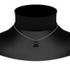 Load image into Gallery viewer, 0.50-carat-black-diamond-3-stone-pendant-necklace-in-FDPD1129GBLACK-0.48CT-NL-WG