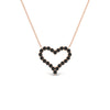 Load image into Gallery viewer, 0.50-carat-black-diamond-heart-pendant-in-FD-PD11208GBLACKANGLE1-NL-RG.jpg