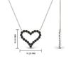 Load image into Gallery viewer, 0.50-carat-black-diamond-heart-pendant-in-FD-PD11208GBLACKANGLE1-NL-WG.jpg