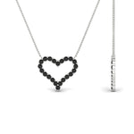 Load image into Gallery viewer, 0.50-carat-black-diamond-heart-pendant-in-FD-PD11208GBLACKANGLE1-NL-WG.jpg

