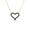 Load image into Gallery viewer, 0.50-carat-black-diamond-heart-pendant-in-FD-PD11208GBLACKANGLE1-NL-YG.jpg