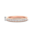 Thumbnail 4 - 0.50-carat-channel-set-diamond-stackable-band-in-rose-gold-FDWB5242RO-0.50CT-NL-RG-HW