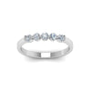 Load image into Gallery viewer, 0.50-carat-common-prong-5-stone-stackable-band-in-white-gold-FDWB2231B-NL-WG.jpg